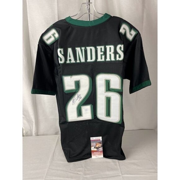 Miles Sanders signed autographed Philadelphia Eagles custom jersey JSA#WIT488120